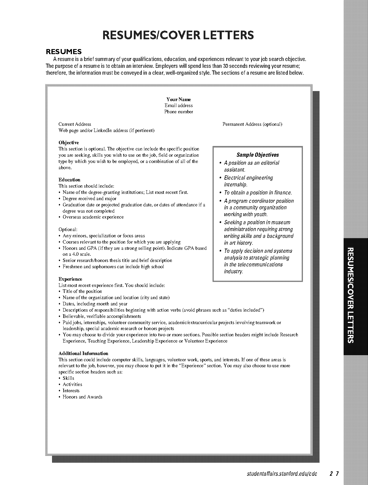 resume with no experience sample high school